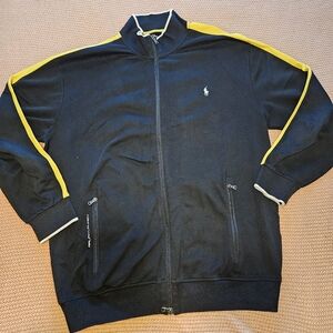 Polo zip up track jacket